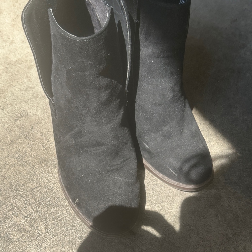 Merona Black Ankle Booties